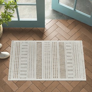 Rug Branch Maise Abstract Modern Indoor Outdoor Area Rug - 1 of 4