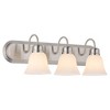 Quorum Lighting 3 - Light Vanity in  Satin Nickel - 4 of 4