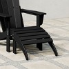 WestinTrends All-Weather Outdoor Patio Poly Adirondack Ottoman Footrest - 2 of 4