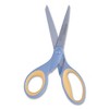 Westcott Titanium Bonded Scissors, 8" Long, 3.5" Cut Length, Gray/Yellow Straight Handle - 2 of 4