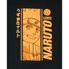 Seven Times Six Naruto Uzumaki Shirt Boy's Orange Monochrome Short Sleeve Graphic Top Black - 2 of 4