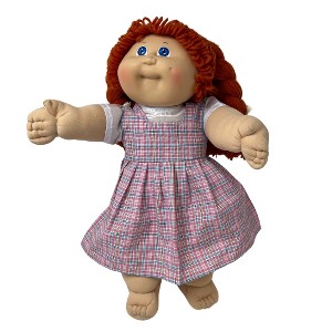 Pink and Blue Pastel School Dress for 15–16 Inch Cabbage Patch Kid Dolls - 1 of 4