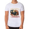 Men's 4th of July Stars Stripes and Strikeouts Patriotic Funny T-Shirt - 2 of 4