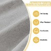 80in Comfy Couch, 3 Seater Sofa with Metal Legs, Deep Seat Sofa with Beige Linen Fabric Modern Sofa Couch for Living Room, Apparment, Office - 4 of 4