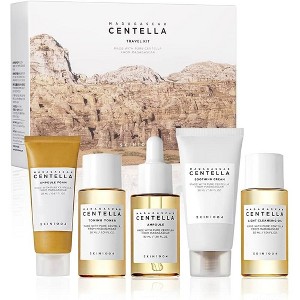 Skin1004 Madagascar Centella (Toner, Ampoule, Soothing Cream, Cleansing Oil, Ampoule Foam) Travel Kit | Skin 1004 Skincare Set - 1 of 3