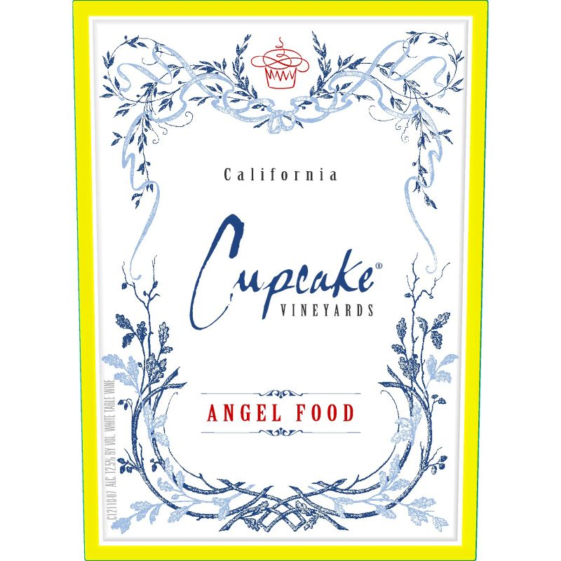 Cupcake Angel Food White Blend Wine - 750ml Bottle, 4 of 5