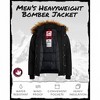 CANADA WEATHER GEAR Men’s Big & Tall Winter Jacket - Heavyweight Bomber Parka Coat Jacket for Big and Tall Men (Sizes: M-5X) - 2 of 4