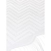 INSPIRE CHIC Shawls and Wraps for Evening Dresses Lace Mesh Fringe Scarves 1Pc - 4 of 4