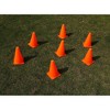 Juvale 9 Inch Orange Plastic Sports Safety Parking Cones (12 Pack) - 4 of 4