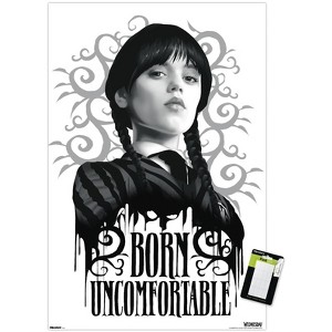 Trends International Wednesday: Season 2 (2025) - Wednesday Born Uncomfortable Unframed Wall Poster Prints - 1 of 4