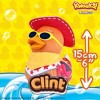 Maxi Kwaaks Clint Duck Plush – 6" (15cm) Printed Soft Toy with Stitched Eyes, Fluffy Touch & 3 Matching Accessories – Mix & Match Cute Plushie - 3 of 3