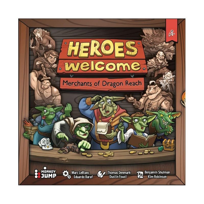 Heroes Welcome - Merchants of Dragon Reach Board Game, 1 of 4