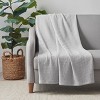 Host & Home Cotton Blanket (Throw) 50x70 Light Grey - image 3 of 4