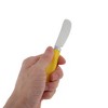 Unique Bargains Stainless Steel Safe Butter Cutter with Ceramic Handle Hole Design Yellow 5.2 Inch - 3 of 3