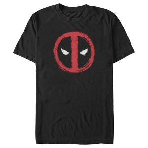 Men's Marvel: Deadpool Chalk Drawing Logo T-Shirt - 1 of 4