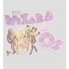 Wizard Of Oz Cartoon Group Shot Women's Crew Neck Short Sleeve Crop Tee - 2 of 2
