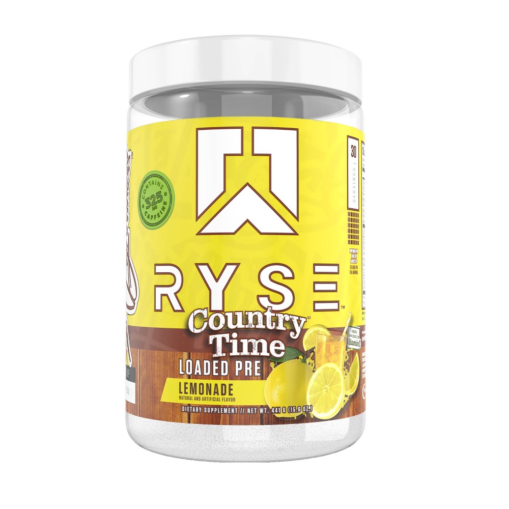 Photos - Vitamins & Minerals RYSE Core Loaded Pre-Workout Energy Supplement Powder - Country Time Lemon