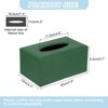 Unique Bargains Magnetic Bottom Tissue Box Cover 1Pc - 2 of 4