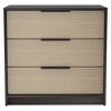NicBex 3-Drawer Dresser Superior Top Drawers Cabinet Chest of Drawers Closet Organizers and Storage for Hallway, Living Room - 4 of 4