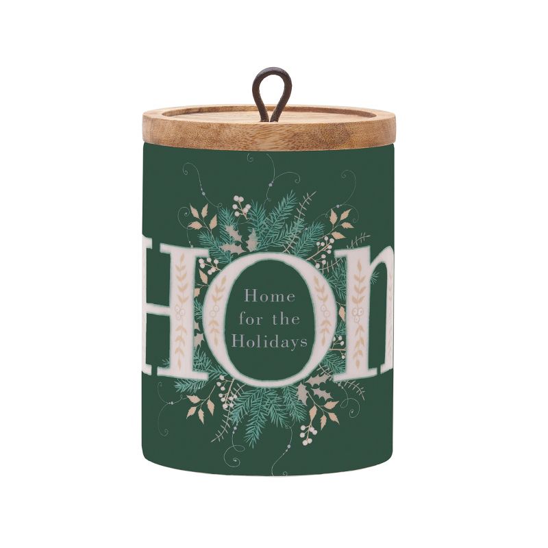 Gallerie II Emerald Christmas Canister Md, 2 of 6