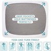 Twin XL Quilted Mattress Pad - Soft, Washable, Fitted Cover - Up To 15 Deep - 3 of 4