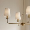 Kichler Lighting Pallas 4 - Light Chandelier in  Brushed Natural Brass - 3 of 4