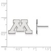 Black Bow Jewelry Sterling Silver Minnesota Golden Gophers NCAA Post Earrings - 2 of 3