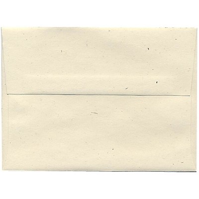 JAM Paper A6 Recycled Invitation Envelopes 4.75 x 6.5 Milkweed Genesis 3289I