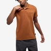CULTURA Men's Short Sleeves 100% Cotton Polo With Jaquard Rib And Chest Rib Pocket - 3 of 4