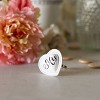 VIP Metal 2.5 in. White Mrs Heart Shaped Knob - 2 of 4