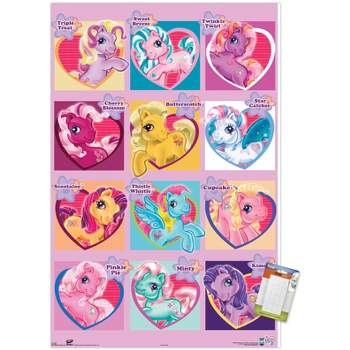 Trends International Hasbro My Little Pony - Chart Unframed Wall Poster Prints