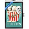 Trends International Jim Baldwin - Pupcorn Framed Wall Poster Prints - 3 of 4