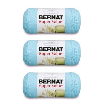 Bernat Super Value Yarn 2 Skeins Kelly Green 7oz Acrylic