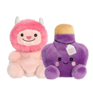 Aurora® Palm Pals™ Love Duo 5" Inch Plush Set, Susan Love Monster & Naya Love Potion - 1 of 4