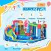 Vynxaria 6-in-1 Inflatable Bounce House with Slide, Climbing Wall, Water Cannon, and More, Inflatable Water Slide for Kids - 2 of 4