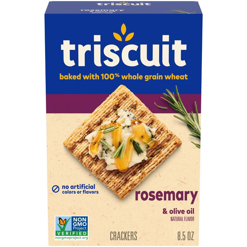 Triscuit Rosemary & Olive Oil Crackers - 8.5oz, 1 of 19
