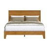 Galano Payne Luxe Platform Bed with Headboard in Oslo Oak, Black Oak, Concrete Gray, Dusty Gray Oak, Knotty Oak, Amber Walnut - 4 of 4