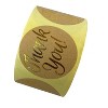 Great Papers! Foil Thank You Stickers on Kraft Paper 1.57" 250 per roll (24261429) 2017012 - 4 of 4