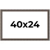 PosterPalooza | Ornate Black Picture Frame - UV Acrylic, Backing Board, Hanging Hardware Included - 2 of 4