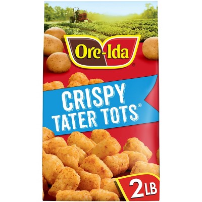 Ore-ida Frozen Gluten Free Tater Tots Seasoned Frozen Shredded Potatoes ...