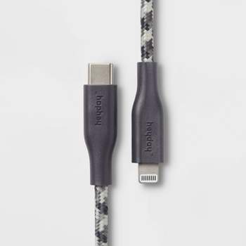 4' Lightning to USB-C Braided Cable - heyday™ Dusk Blue