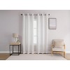 Kate Aurora 2 Piece Maxie Floral Grommet Top Window Curtain Panels - 84 in. Long - 2 of 4