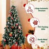 6/7FT Christmas Tree，Easy Setup & Foldable Metal Stand for Home/Office - 2 of 4
