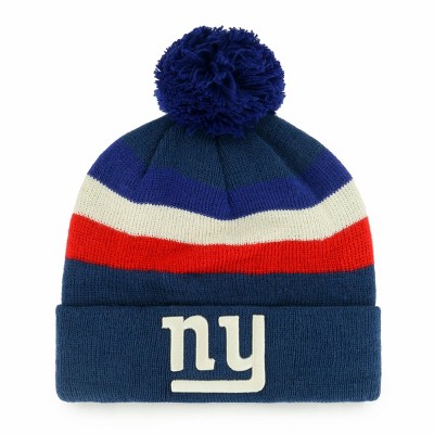 New York NY Giants THE-CALGARY Red-Royal Knit Beanie Hat by Twins