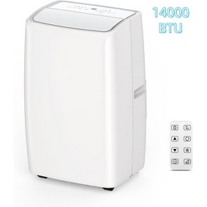 Jojoka 14,000 BTU Portable Air Conditioner with Remote, Quiet Operation & 6 Cooling Modes - Cools Rooms up to 750 sq ft - 1 of 4