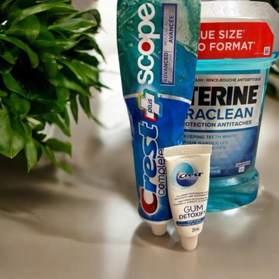 Crest + Scope Complete Whitening Toothpaste, Minty Fresh - 5.4oz/2pk ...