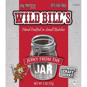 Wild Bill's Original Hickory Smoked Beef Jerky From The Jar 2 Ounce Pack (3 count) - 1 of 4