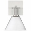Access Lighting Port Nine 1 - Light Wall Light in  Brushed Steel - 2 of 4