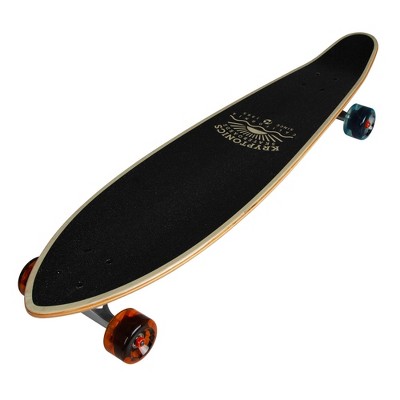 Kryptonics 36" Rad Rays Long Board - Red/Teal/Black