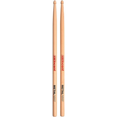 Wincent WMETAL Model Hickory Drumsticks (Pair)